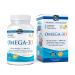 Nordic Naturals Omega-3D Lemon 1000 mg 60 Soft Gels