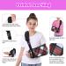 Buy Kids Arm Sling - Soft Plaid Shoulder Immobilizer for Children - Breathable Fabric & Adjustable Buckle - Red (Large) | International Shipping Available - Buy Online on GoSupps.com