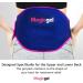 Magic Gel Back Pain Relief Gel Pack - Hot/Cold Ice Packs for Lower Lumbar, Sciatic Nerve, Disc Disease & Tailbone Pain - Reusable for Back Injuries - Buy Online on GoSupps.com