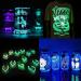 Glow in The Dark Pigment 3.52oz (100g) Water Based - Green/Aqua-Turquoise - Buy Online on GoSupps.com
