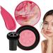 Cheek Blush Face Blush Beauty Cosmetics Long Lasting Highlighter Contour for Wedding Festive Holiday Daily 01 - Buy Online on GoSupps.com