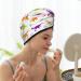 Colorful Dinosaur Microfiber Hair Towel | Super Absorbent Quick Drying Turban for Curly Long Thick Hair | Hair Wrap Bonnet Cap for Women Girls & Kids - Buy Online on GoSupps.com