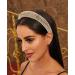 Wecoe Rhinestone Headband - Sparkly Gold Diamond Padded Headband for Women and Girls | Fashion Hair Accessory for Holiday/Formal Events - Perfect Mother's Day Gift - Buy Online on GoSupps.com