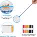 6-in-1 Aquarium Aquascape Tools Kit | Stainless Steel Plant Tweezers, Scissors, Scrapers | Fish Tank Cleaner Set with PH Paper & Net Bag - Buy Online on GoSupps.com