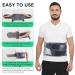 HONGJING Back Brace for Lower Back Pain Relief - Breathable Support Belt for Heavy Lifting, Sciatica, Herniated Disc - Size L - Buy Online on GoSupps.com