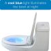 Brondell LumaWarm Heated Nightlight Toilet Seat - White | Elongated Toilets - Buy Online on GoSupps.com