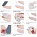 SEISSO Dip Powder Nail Set - 8 Glitter Pastel Colors, Acrylic Dipping Starter Kit, French Nail Art Manicure, DIY Salon Quality, Gifts for Women - Buy Online on GoSupps.com