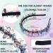 IYOU Sparkly Crystal Headband Black Shiny Rhinestone Hair Bands Flower Party Prom Hair Accessories for Women and Girls - Buy Online on GoSupps.com