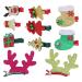Frcolor 10 Pieces Lovely Christmas Hair Clips Barrettes Hairpins for Girls Kids Children Teens