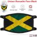 YNR Face Mask Washable Breathable Reusable Adult Mouth Protection Cover Shield Design Country Jamaica - Buy Online on GoSupps.com