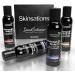 Skinsations Sensual Massage & Body Oil Kit - Set of 4, Vanilla, Cinnamon, Lavender Scents - Edible Sweet Almond, Coconut, Grape Seed & Jojoba Oils - Buy Online on GoSupps.com