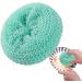 Reusable Washing Up Sponges & Kitchen Sponge Non Scratch Scourers Sponge Cleaning Sponge Non Stick Round Mesh Scourers Extra Scouring Ball for Dish Washing Cleaner Pan Pots Lake Blue - Buy Online on GoSupps.com
