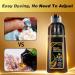 FONDIIA Herbal Brown Hair Color Shampoo 500ML - Instant 3-in-1 Hair Dye for Natural Gray, Brown, and Black Hair Coloring - 15-Minute Refreshing Formula - Buy Online on GoSupps.com