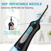 Water Flosser Cordless Teeth Cleaner - IPX7 Waterproof Oral Care for Braces & Bridges | Detachable Tank & 4 Jet Tips - Buy Online on GoSupps.com