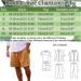 Men's Casual Cargo Shorts - Lightweight Linen & Cotton Summer Pants | 5XL & 3XL Sizes Available - Buy Online on GoSupps.com