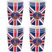 Union Jack Tableware Set Union Jack Supplies 2023 Union Jack Napkins/Cups/Paper Plates Set British Flag King Charles III Coronation Supplies Decoration 16 Charles Paper Cups - Buy Online on GoSupps.com