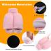 Aohcae 2-in-1 Electric-Free Foot Warmer Bottle - Ideal Winter Warmth for Boys & Girls (Pink) - Buy Online on GoSupps.com