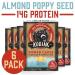 Kodiak Cakes Protein Pancake Mix - Almond Poppyseed 18oz (Pack of 6) - High Protein Flapjack & Waffle Mix - Buy Online on GoSupps.com