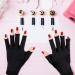 3 Pairs UV Shield Gel Manicure Gloves - Anti-UV Fingerless Protection for Hands in Front of UV Light Lamp - Color Set 1 - Buy Online on GoSupps.com
