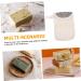 Baluue 6 Pcs Handmade Soap Storage Bag Deep Cleanse Bar Soap Sponge Foam Soap Natural Soaps Flax Black - Buy Online on GoSupps.com