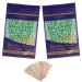Depreciation wax beans -Hard Wax Beans -kugeln Hair removal -wax pearls -Wax pearl wax pearl wax pearl -waxing pearls with 20 wooden spatula -200g (green tea)