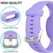 Garmin Vivofit Jr. 3 Kids Bands 3 Pack - Soft Silicone Wristbands for Boys and Girls - Swim-Friendly and Adjustable Replacement Bands - Pink, Lavender, Teal - 5.1-7.1 Inches - Buy Online on GoSupps.com