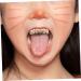 VALICLUD 1 Set Rapper Costume Props Grill for Teeth Single Teeth Grill Single Mouth Grill Braces Cross - Buy Online on GoSupps.com