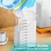 Cbilzxer Airtight Detergent Dispenser with Measuring Cup Washing Powder Storage Box PET Plastic Clear BPA-Free Multi-Purpose Washing Powder Dispenser for Detergent Cereals (2300 ml) 2300ml - Buy Online on GoSupps.com