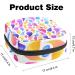 Portable Women's Menstrual Cup Bags - Colorful Gradient Binding-Up Bags for Teens & First Period Tampons - Buy Online on GoSupps.com