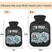 Naanle Ice Skull Heating Bottle - Transparent Hot Water Bottle for Pain Relief & Cold Therapy | 1L Handheld Heating Solution - Buy Online on GoSupps.com