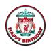 YummyArt Edible Cake Topper - edible cake decorations 20cm diameter edible cake toppers compatible with liverpool cake toppers and decorations edible football cake toppers edible