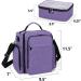 Sac Pour Vernis Semi Permanent Sac de rangement for vernis ongles sac d'huile essentielle Kit de soins cosm tiques portables for la peau bo te de rangement for outils de soins des ongles Double Purple - Buy Online on GoSupps.com