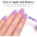 Imtiti Jelly Violet Gel Nail Polish 15 ml Nude Sheer Violet Colour UV/LED Soak Off Gel Polish for DIY Nail Art Manicure at Home 1 Piece - Buy Online on GoSupps.com