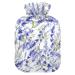 Hot water bottles with cover lavender flowers hot water bag for pain relief children adults hot water bottle water bag 2 liters
