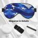 Blue Honduras Flag Sleep Mask | Adjustable & Breathable Eye Mask for Comfortable Sleep | International Shipping Available - Buy Online on GoSupps.com