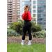 OQQ Women's Butt Lifting Yoga Leggings | High Waist Tummy Control | Ruched Booty Pants - Buy Online on GoSupps.com