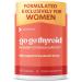 VoomVaya Go Go Thyroid - Thyroid Support for Women 30+ - Female-Focused Hormonal Balance & Thyroid Supplement with Iodine, Selenium & L Tyrosine - 3rd Party Tested - 60 Capsules