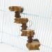 Generic Bird Ladder Bird Toy Bird Wooden Ladder Toy Wooden Parrot Bird Perch Stand Platform for Pet Training Bird Cage Accessories Decoration - Buy Online on GoSupps.com