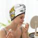 Hair Towel Wrap with Button - Quick Drying Towel Turban (Gnome Sweet Honey) | International Shipping Available - Buy Online on GoSupps.com