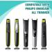 Buy 2-Piece Nasal Hair Trimmer Replacement Heads - Compatible with Philips QP2530 QP2630/30 QP2830 QP2734 QP2824/30 - Perfect for Men - Buy Online on GoSupps.com