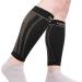 JIUFENTIAN Copper Calf Leg guard for Men and Women for Pain Relief Running Hiking Cycling(Large) Black Large