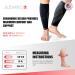 Buy Compression Calf Sleeves for Leg Pain Relief | Unisex Support Brace for Running & Fast Recovery - 1 Pair - Buy Online on GoSupps.com
