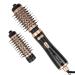 DAILYLIFE Rotating Hair Dryer Brush Hot Air Spin Brush Set with 2-Inch and 1.5-Inch Brushes Ionic Function and ALCI Safety Plug