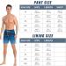 Men's 2-in-1 Quick-Drying Spring Swimming Trunks with Compression Mesh - Adjustable Beach Shorts for Surf & Leisure - Buy Online on GoSupps.com