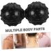 Buy Minkissy Lacrosse Ball Massage Set - 3PC Massage Roller Balls for Body & Foot Relief - International Shipping Available - Buy Online on GoSupps.com
