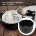 Stainless Steel Shaving Soap Bowl - Unbreakable Black Mug for Standard Size Pucks & Soaps | International Shipping - Buy Online on GoSupps.com