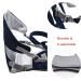 Xiuyer 3-in-1 Newborn Baby Carrier | Adjustable Front & Back Soft Hug Strap | Navy Blue Sling Carrier for Infants and Toddlers - Buy Online on GoSupps.com