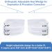 3-Layer Adjustable Heel Wedge Inserts for Over Supination | Pronation Correction Insoles for Bow Legs & Foot Alignment - Size S (W 4-7.5) M (6-7 - Buy Online on GoSupps.com