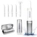 Cordless Water Flosser for Teeth, Portable Water Flosser, 4 Modes Dental Oral Irrigator, Rechargeable & IPX7 Waterproof Water Teeth Cleaner Picks with Travel Case, 5 Jet Tips