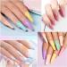Shining She Pastel Gel Nail Polish Set - 10 PCS Macaron Shades - Soak-Off UV/LED Manicure Gift for Women - 8ML - Buy Online on GoSupps.com